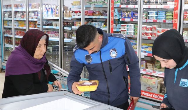 Ulaş'ta ramazan ayı öncesi marketler denetlendi