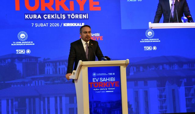 'Yüzyılın Konut Projesi' kapsamında Kırıkkale'de yapılacak konutların kurası çekildi