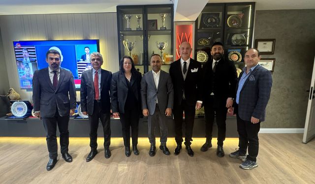 Hacı Bektaş Veli Anadolu Kültür Vakfı’ndan Yıldırım’a ziyaret