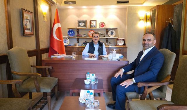 Yıldırım'dan Fatih Dönmez'e ziyaret