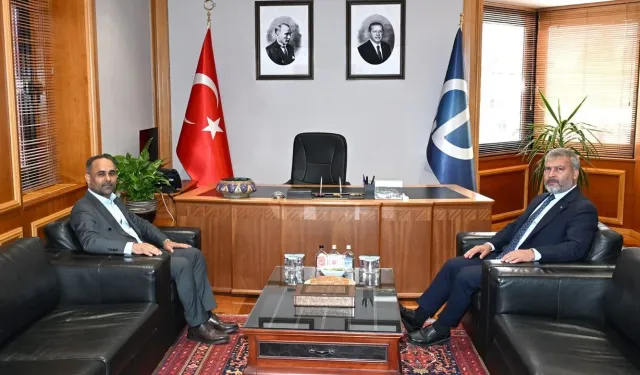 Yıldırım'dan Rektör Yusuf Adıgüzel’e ziyaret!