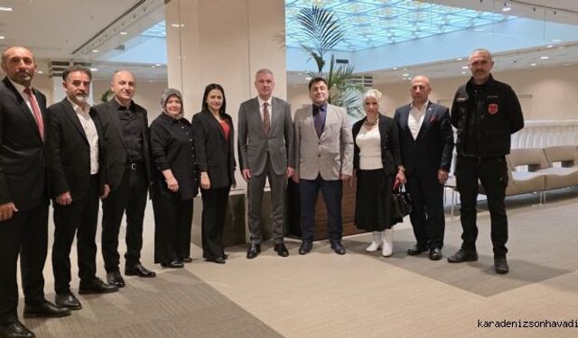 TOKİ ve Külliye’de Önemli Görüşmeler: Eskişehirli Karadenizliler Ankara’da!