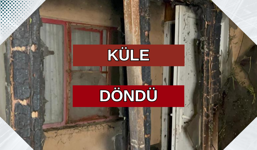 Eskişehir'de samanlık yangını