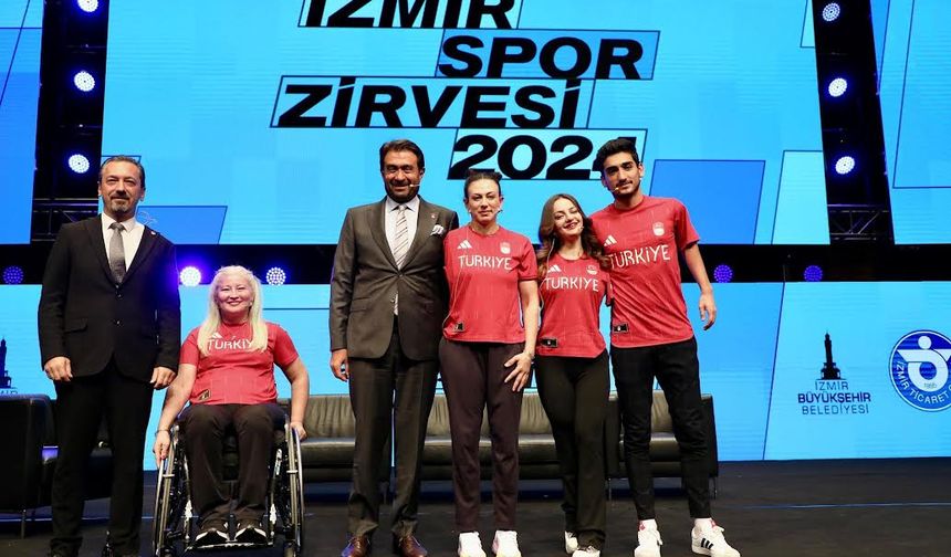 Sümeyye Boyacı İzmir Spor Zirvesi’nde