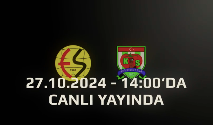 Eskişehirspor maçı Kanal 26'da