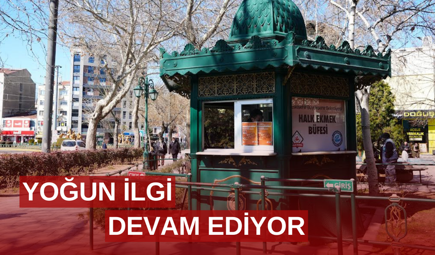 Eskişehir'e yeni Halk Ekmek büfesi