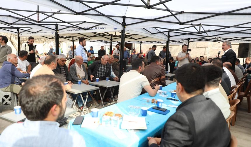 Başkan Palancıoğlu, Subaşı Mahallesi'nde vatandaşlarla bir araya geldi