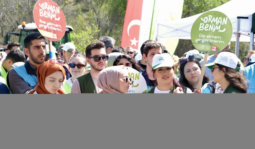 Çankırı'da "Orman Benim" etkinliği düzenlendi