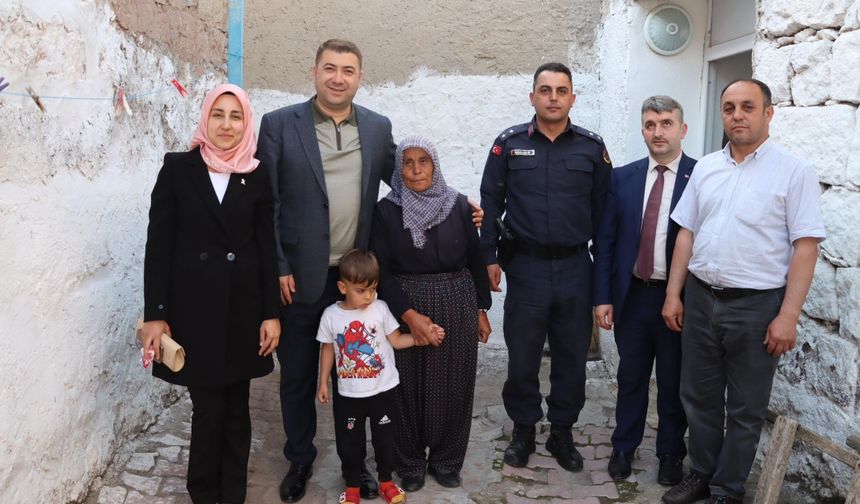 İncesu Kaymakamı Karakaş'tan şehit annelerine ziyaret