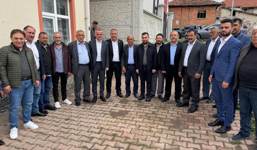 Orta ilçesinde yağmur duası yapıldı