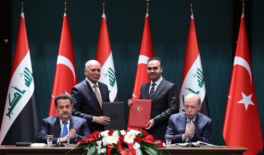 Türkiye ile Irak arasında 11 anlaşma imzalandı