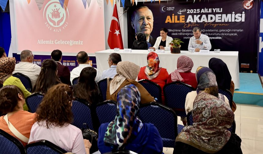 Kırşehir'de 'Aile Akademisi' eğitim programı düzenlendi