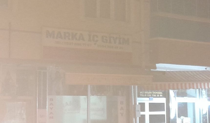 Konya'da iş yerinde çıkan yangın söndürüldü