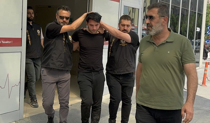 Konya'da öğretmeni silahla öldüren zanlı adliyede