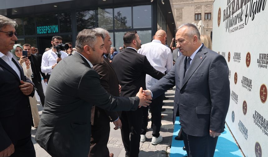 Nevşehir'de bayramlaşma programı düzenlendi