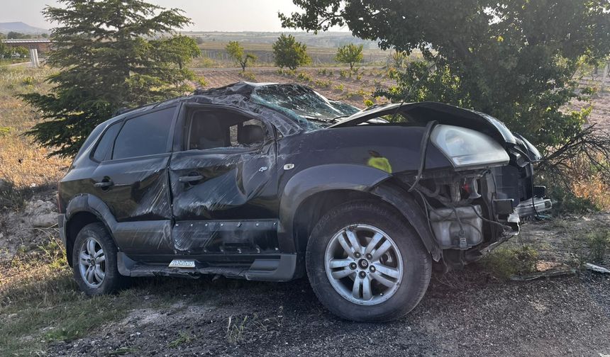 Nevşehir'deki trafik kazasında 1 kişi yaralandı