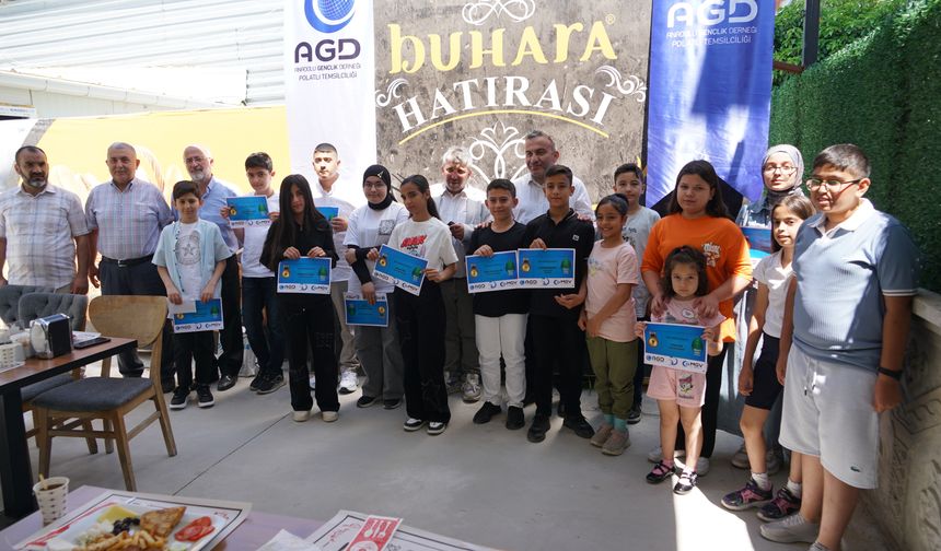 Polatlı'da Siyer-i Nebi Yarışmasında dereceye girenlere ödülleri verildi