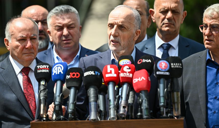 TÜRK-İŞ Genel Başkanı Atalay'dan kamu işçisinin zam görüşmelerine ilişkin açıklama: