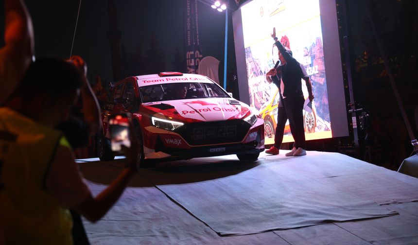 Kapadokya Rallisi öncesi start seremonisi yapıldı