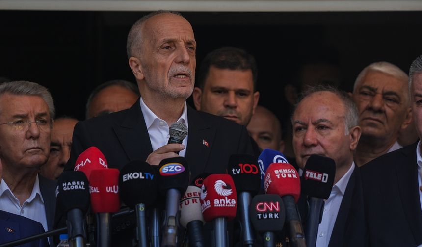 TÜRK-İŞ Genel Başkanı Atalay, kamu işçilerinin zam görüşmeleriyle ilgili konuştu: