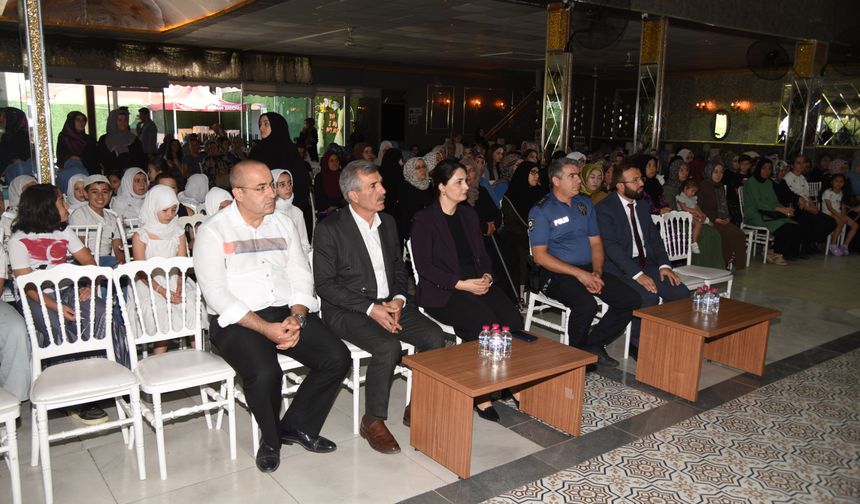 Bahşılı yaz Kur'an kursları kapanış programı düzenlendi