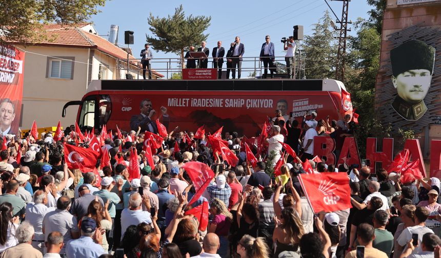 CHP Genel Başkanı Özgür Özel, Yozgat'ta konuştu: