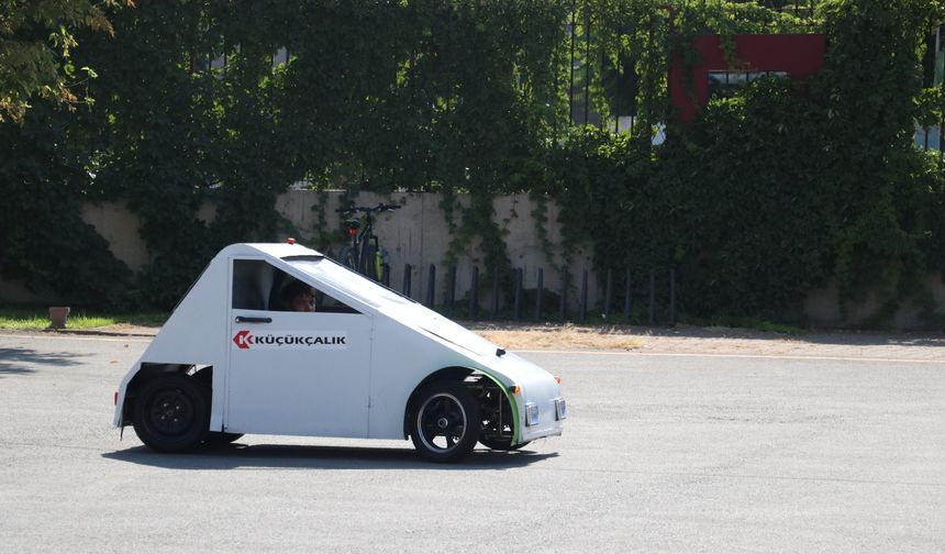 Manas Destanı'ndan etkilenen geleceğin mühendisleri, 'Tulpar' ismini verdikleri elektrikli araç üretti
