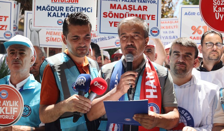 Memur-Sen Nevşehir Şubesinden 8. Dönem Kamu Toplu Sözleşmesine ilişkin basın açıklaması