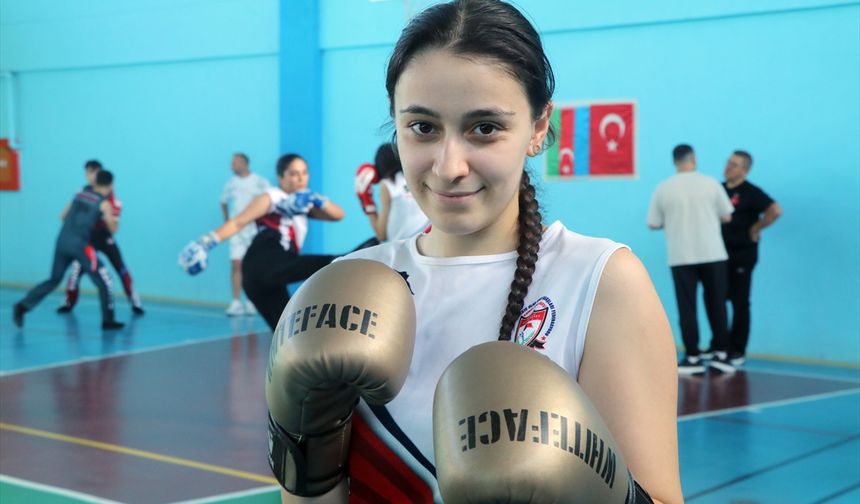 Milli sporcusu İdilnur, baba mirasını Avrupa'da zirveye taşımak için çalışıyor