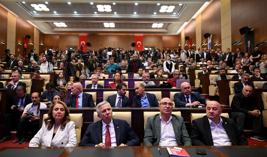 Ankara Büyükşehir Belediye Başkanı Yavaş basın toplantısı düzenledi: