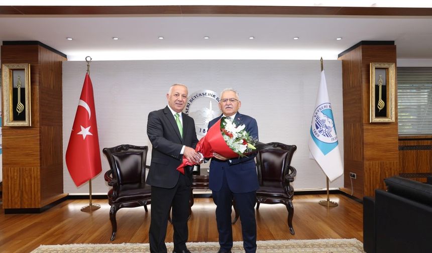 Başkan Büyükkılıç, zabıta personellerini kabul etti