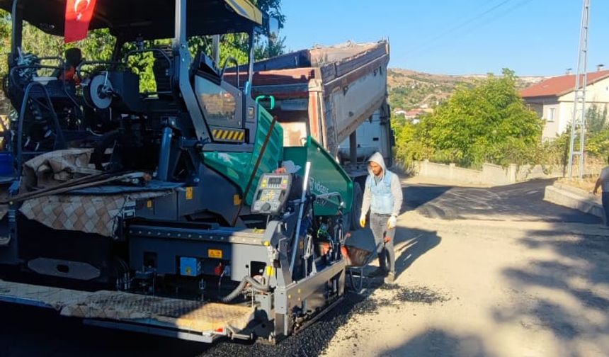 Özvatan'da 7,5 kilometrelik yol ağına sıcak asfalt atılacak