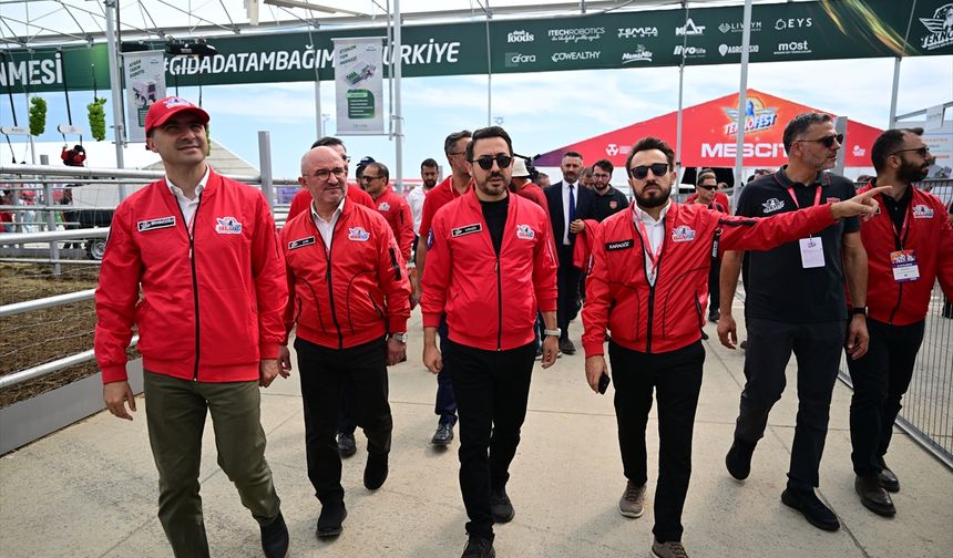 Tarım teknolojilerine TEKNOFEST'in ilk gününde 'üst düzey' ilgi