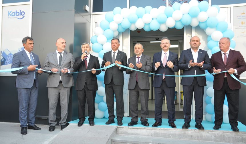 TÜRKSAT Eskişehir İl Müdürlüğünün yeni hizmet binası törenle açıldı
