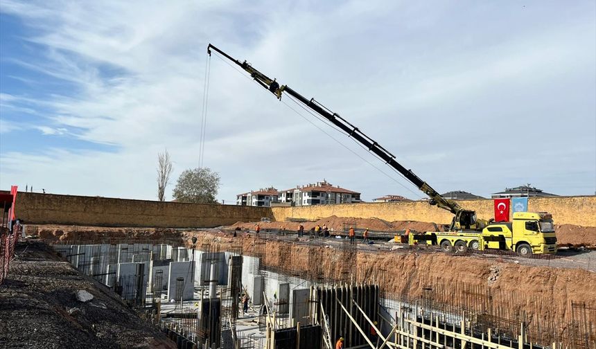 Aksaray'da Yeni Yaşam Merkezinin temeli atıldı