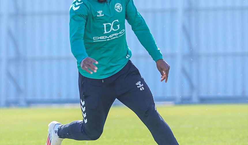 Konyaspor, Samsunspor maçının hazırlıklarını sürdürdü