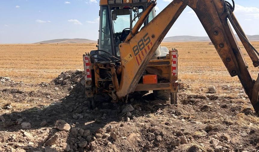 Nevşehir'de kaçak kazı yapan 5 kişi suçüstü yakalandı