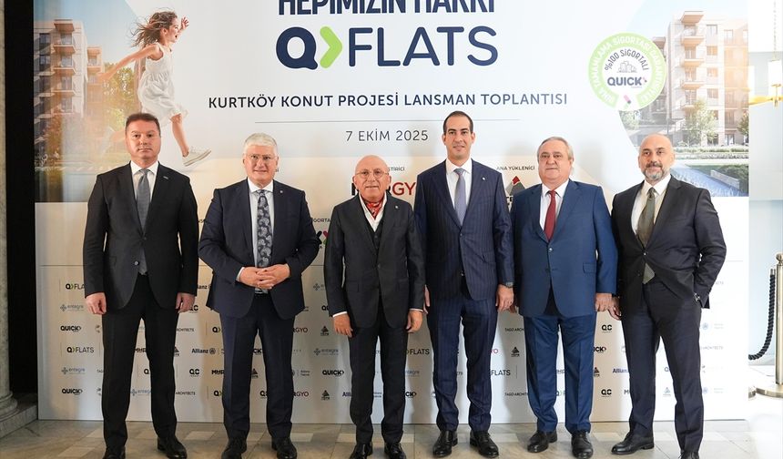 QFlats projesi 'Bina Tamamlama Sigortası' güvencesiyle yürütülecek