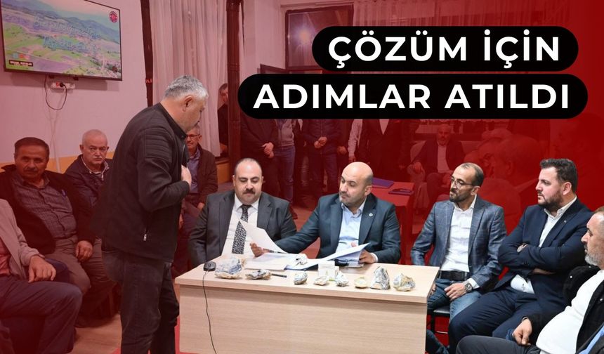 Başkan Hamamcı ve AK Parti Heyeti, Dereyalak Köyü Derneği’ni Ziyaret Etti