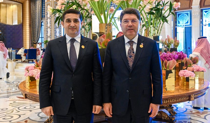 Adalet Bakanı Tunç, Suudi Arabistan'da mevkidaşlarıyla görüşmeler gerçekleştirdi