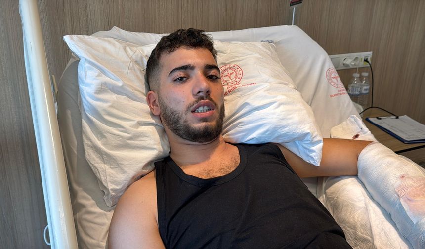 Ankara'da çalıştığı iş yerinde beslediği köpeğin saldırısına uğrayan genç yaralandı