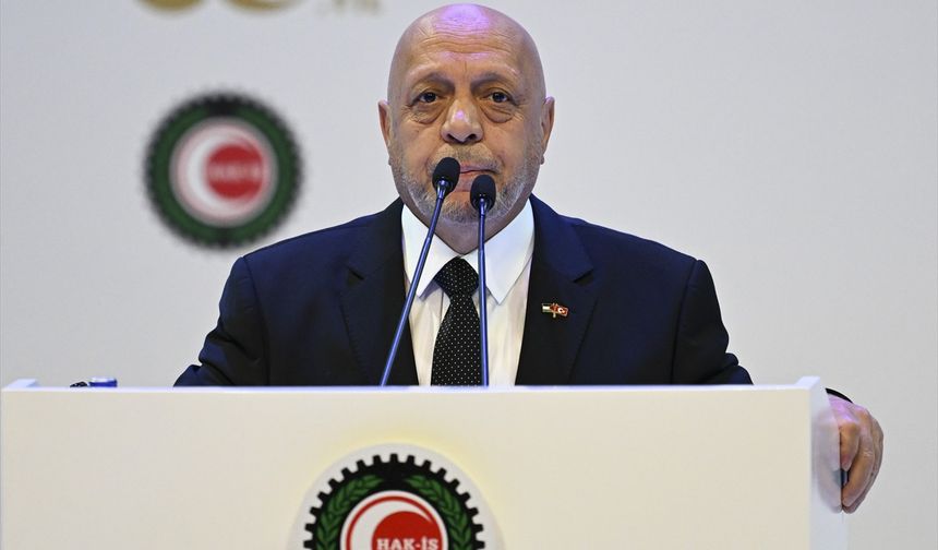 Bakan Işıkhan, 'HAK-İŞ Konfederasyonu 50. Kuruluş Yıl Dönümü Programı'nda konuştu: