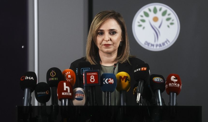 DEM Parti Sözcüsü Doğan, basın toplantısı düzenledi: