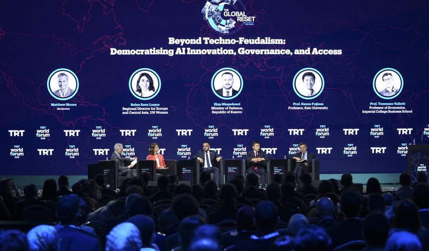 Dışişleri Bakanı Fidan, TRT World Forum 2025'te konuştu: