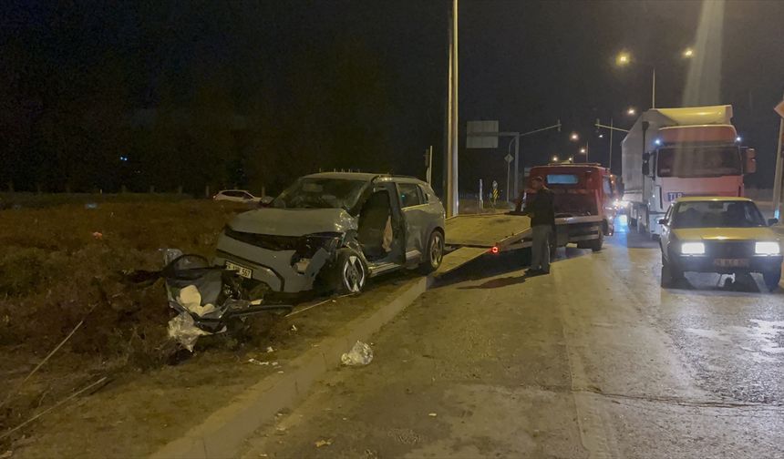 Eskişehir'deki trafik kazasında 4 kişi yaralandı