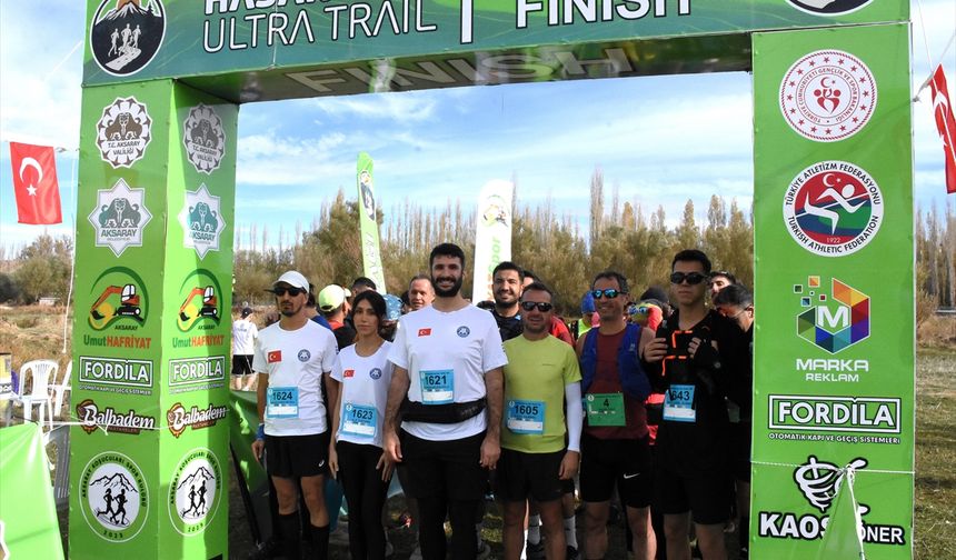 Hasan Dağı Trail koşu etkinliği yapıldı