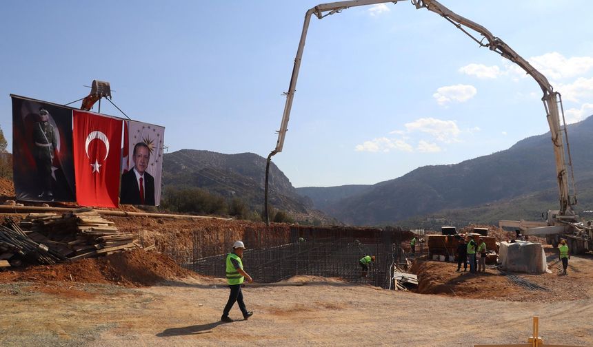 Karaman'da Jandarma Karakol Komutanlığı hizmet binasının temeli atıldı