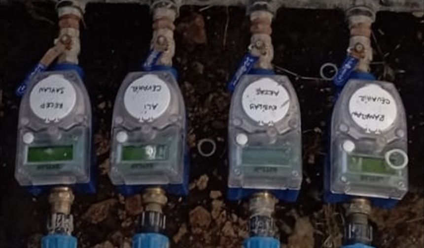 Kırşehir'in Boztepe ilçesinin tüm köylerinde akıllı su sayaçları yerleştirildi