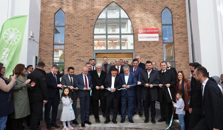 Kocasinan'da Erkilet Kur'an Kursu'nun açılışı gerçekleştirildi