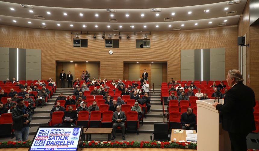 Melikgazi Belediyesi, 21 daire için açık ihale gerçekleştirdi